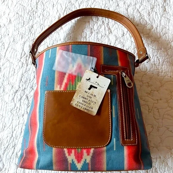 Montana West Navajo Print Shoulder Bag - Picture 5 of 16